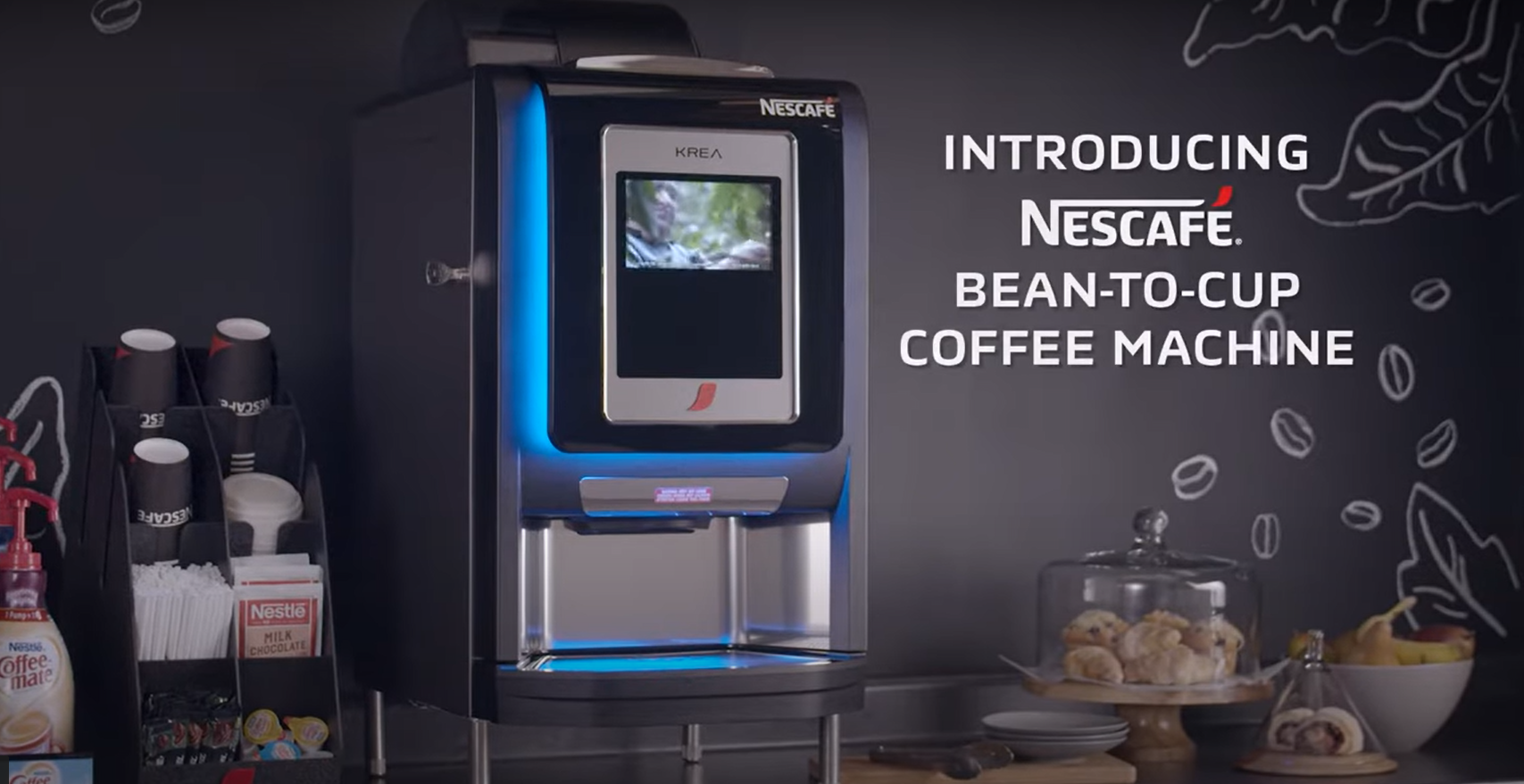 Nescafé Ultimate Barista 50 Commercial Bean Cup Nescafe Coffee Machine